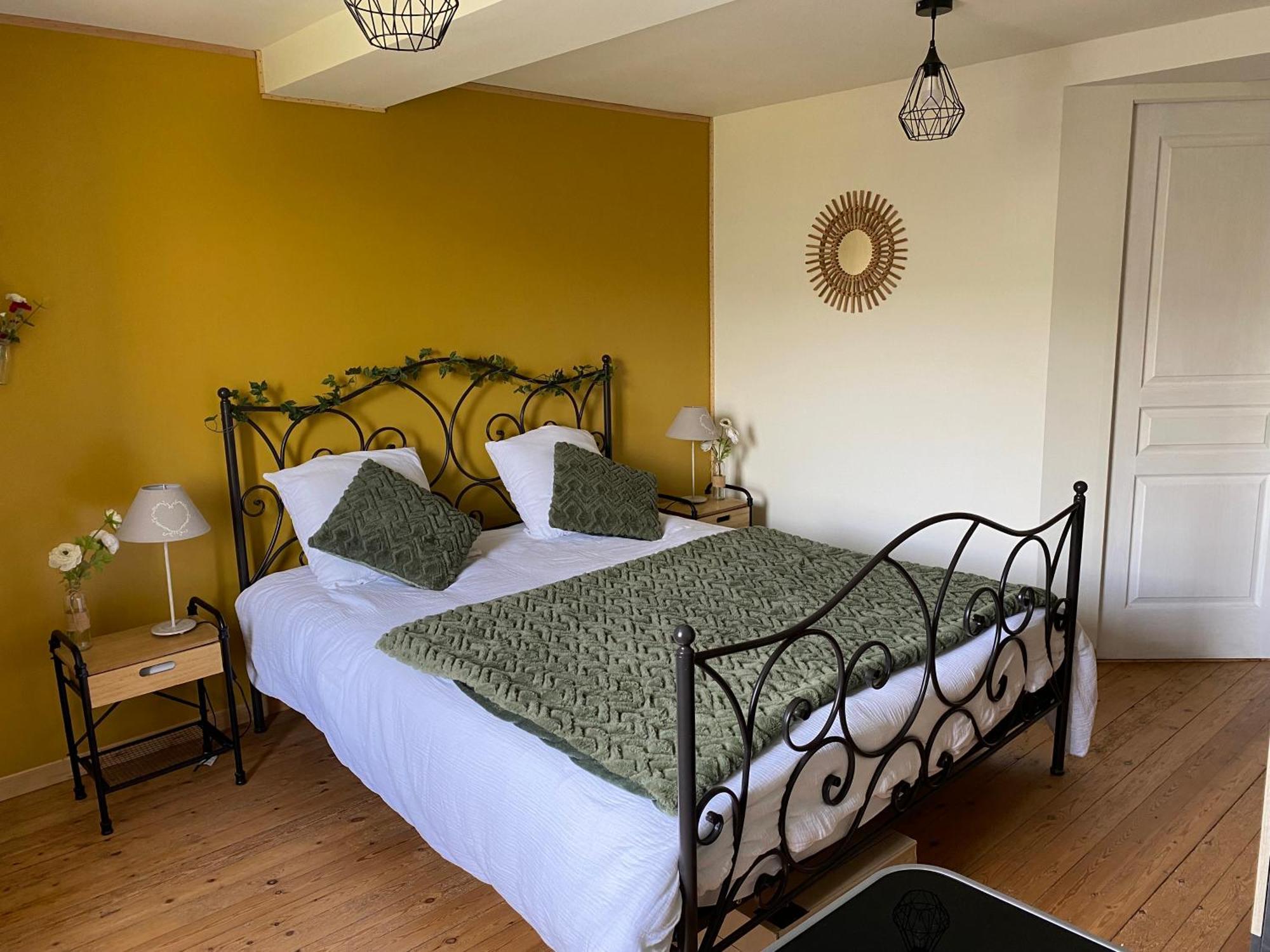 La Pautiere Bed and Breakfast Saint-Sauveur-Lendelin Δωμάτιο φωτογραφία